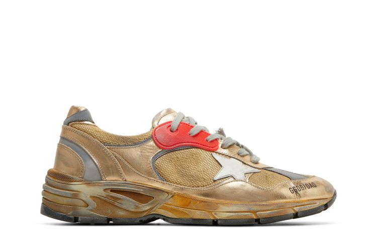 

Кроссовки Golden Goose Dad-Star Gold, золотой