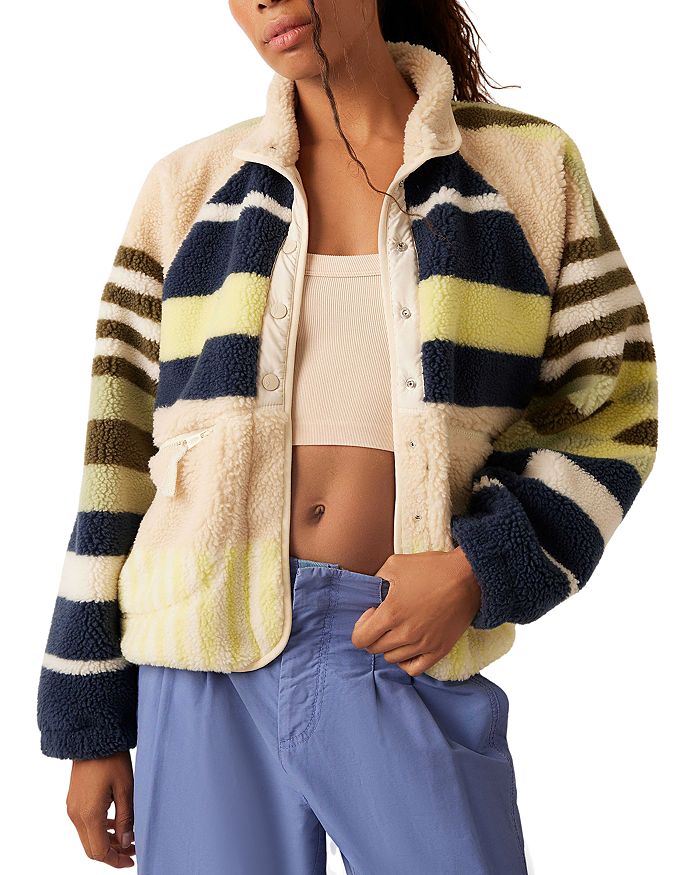 

Куртка флисовая Free People Rocky Ridge, мультиколор