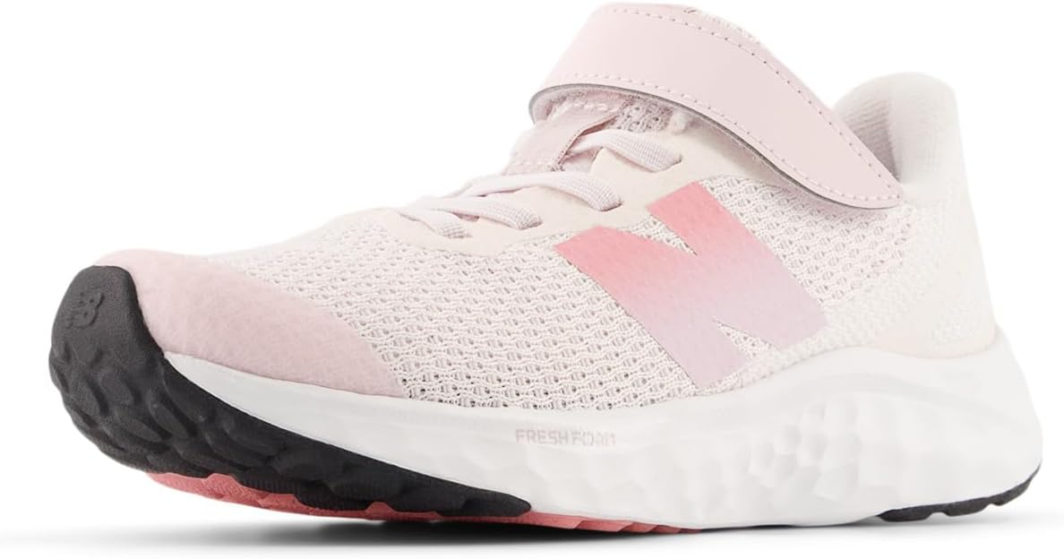 

Кроссовки New Balance Unisex-Child Fresh Foam Arishi V4 с шнуровкой, розовый