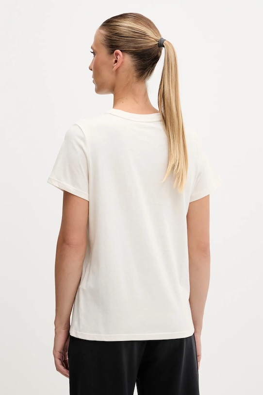 

Футболка из хлопка Dkny, бежевый