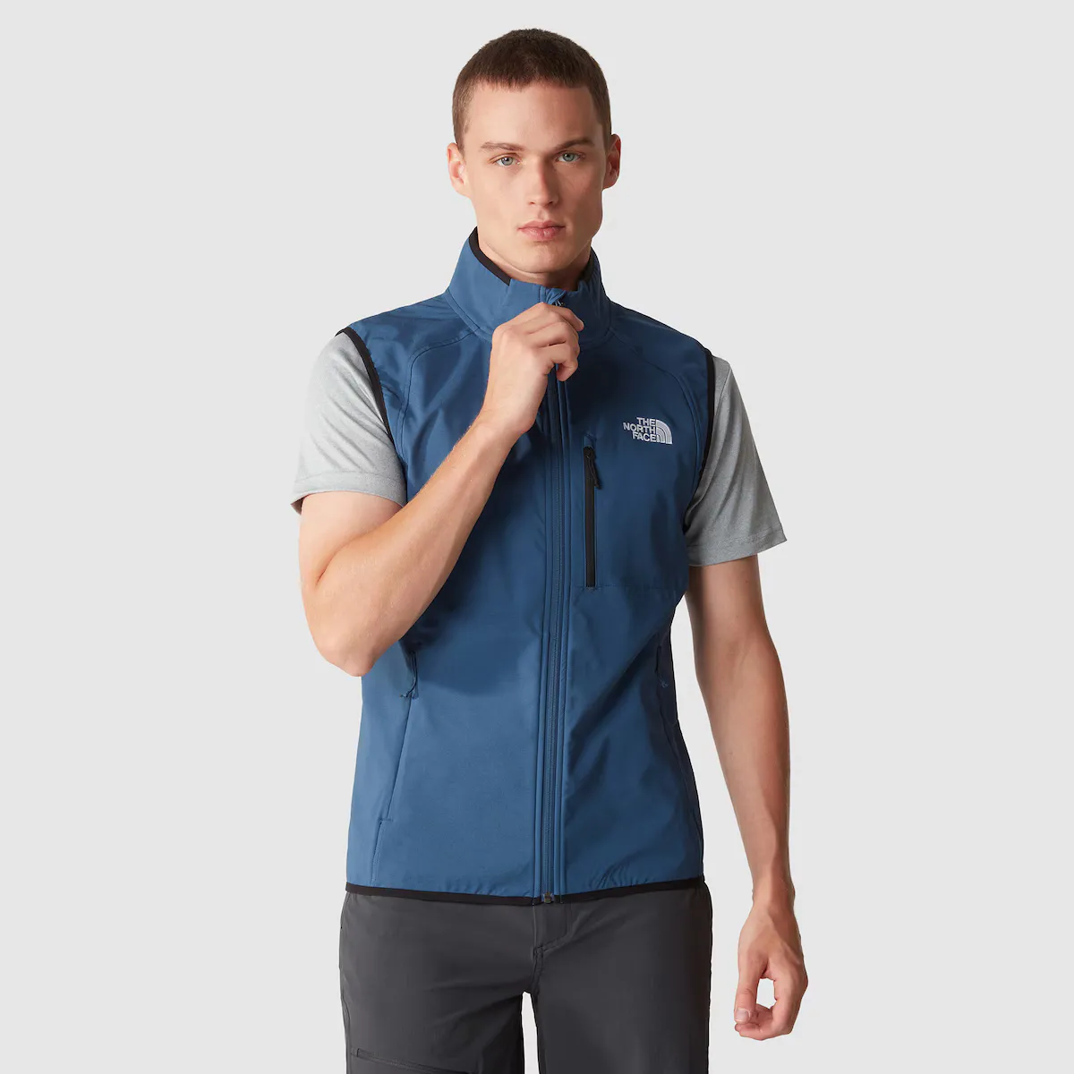 

NIMBLE Мужской жилет The North Face, тёмно-синий