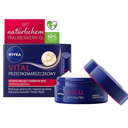 

Регенерирующий ночной крем против морщин, 50 мл Nivea Vital