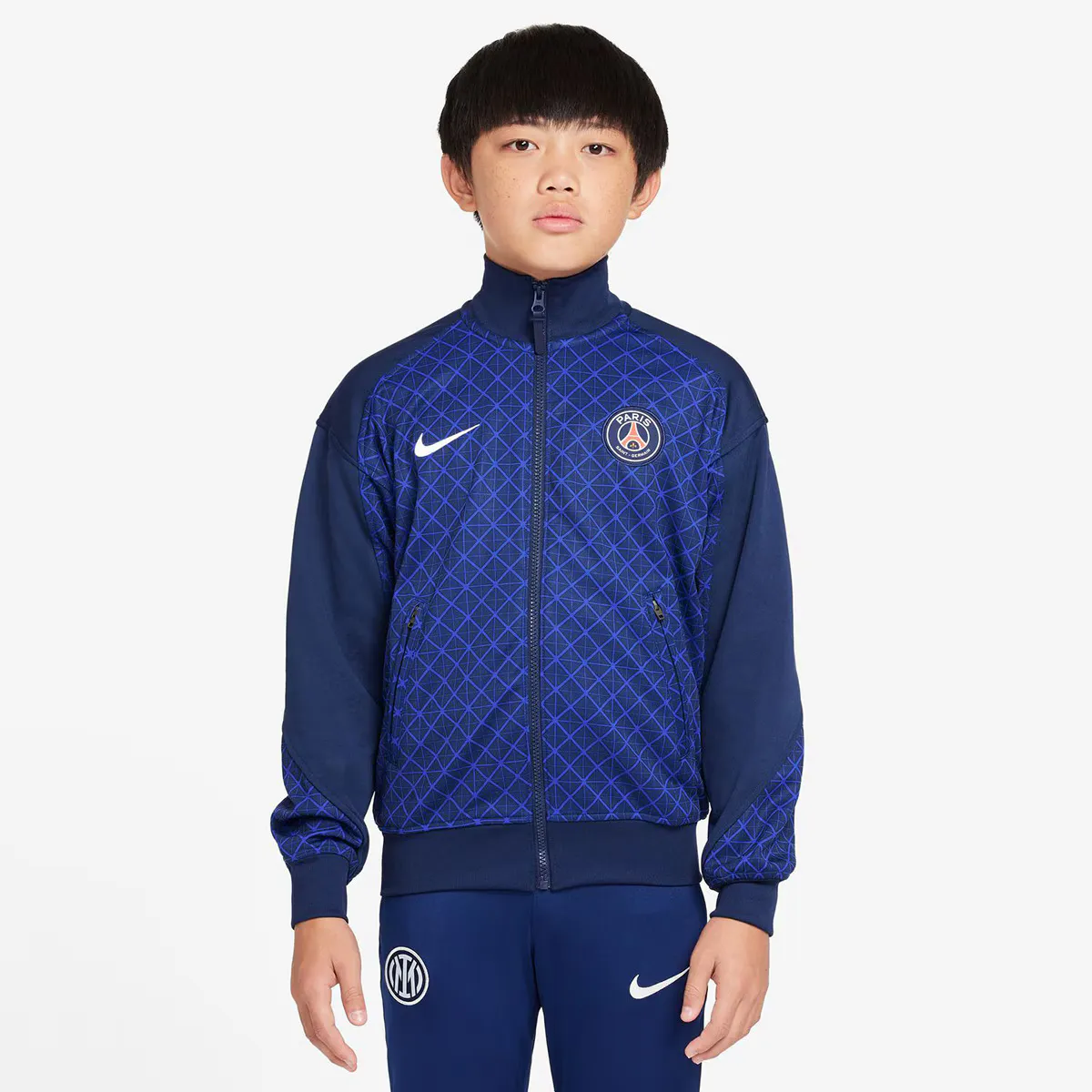 

Детская куртка Paris Saint-Germain PSG 2025-2026 Nike, темно-синий