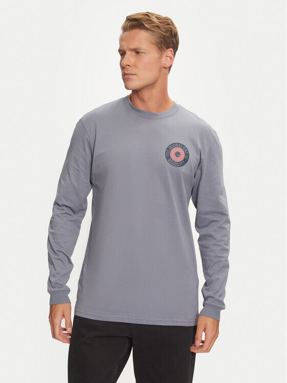 

Классический крой с длинными рукавами Quiksilver, синий