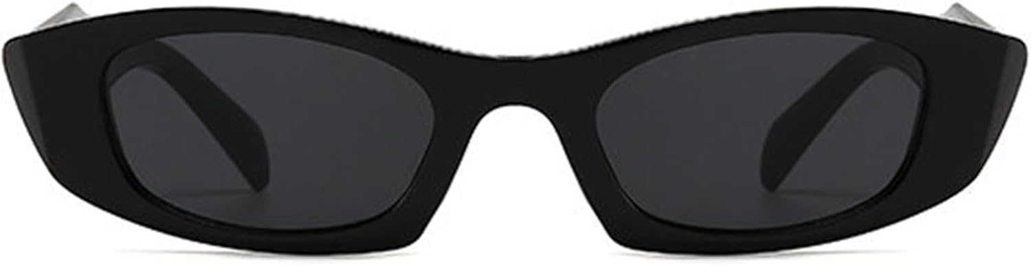 

Солнцезащитные очки Willochra в стиле ретро, ​​модные, Y2K, овальной формы, для женщин и мужчин, в стиле 80-х и 90-х, маленькие, узкие, «кошачий глаз», с защитой от УФ-излучения, C1