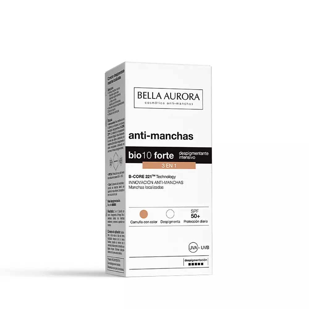 Корректор макияжа Bio 10 Forte 3 En 1 Corrector Local Spf50 Bella Aurora, 10 мл — фото 3