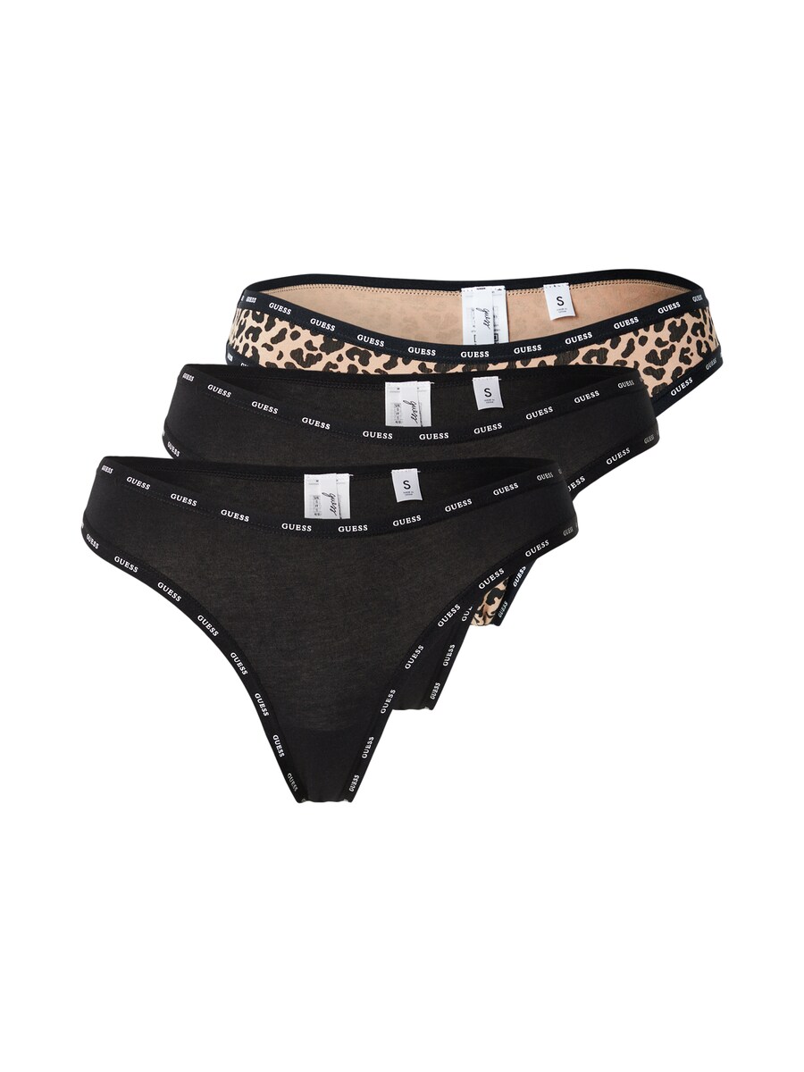

Стринги GUESS, цвет Beige/Black