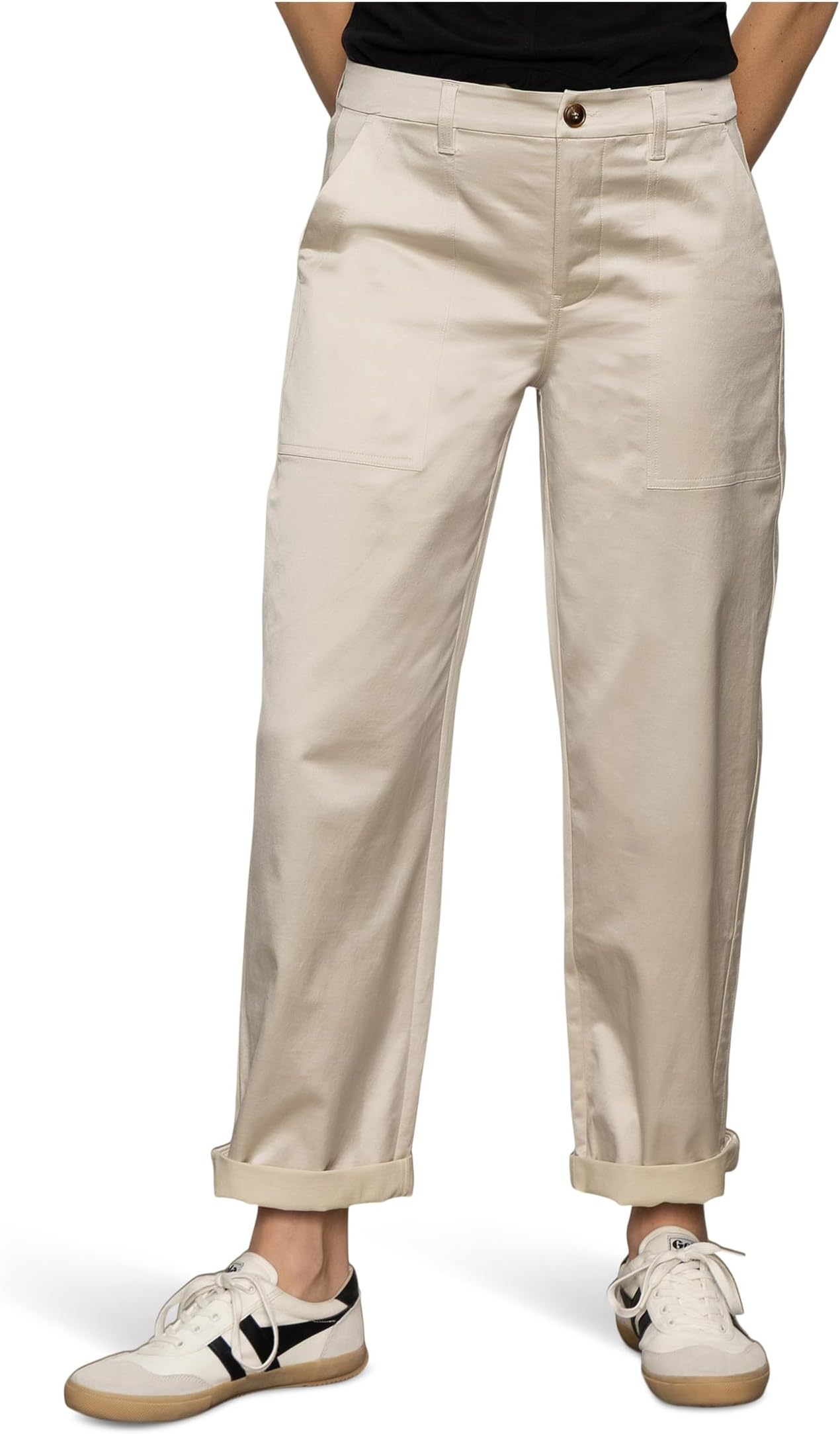 

Брюки Sanctuary Sateen Tapered Pants, цвет Mother Of Pearl