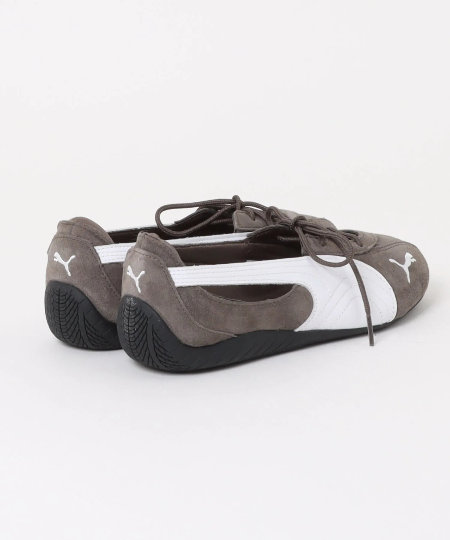 Мужские балетки SPEEDCAT BALLET NOVA WNS 408340-03 PUMA коричневые — фото 2