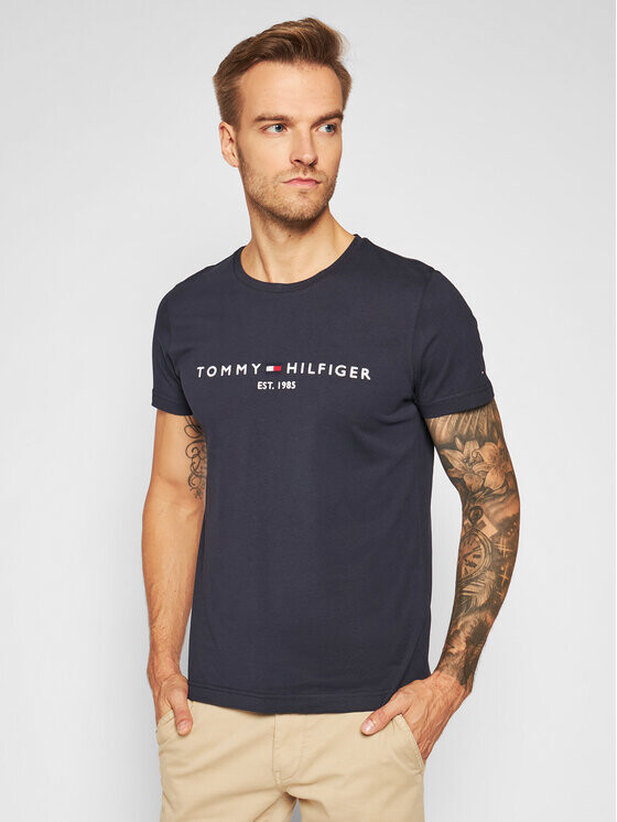 

Футболка узкого кроя Tommy Hilfiger, синий