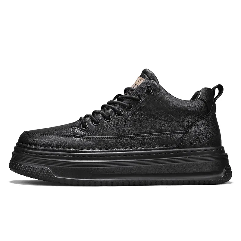 Кроссовки повседневные на шнурках YEARCON Black