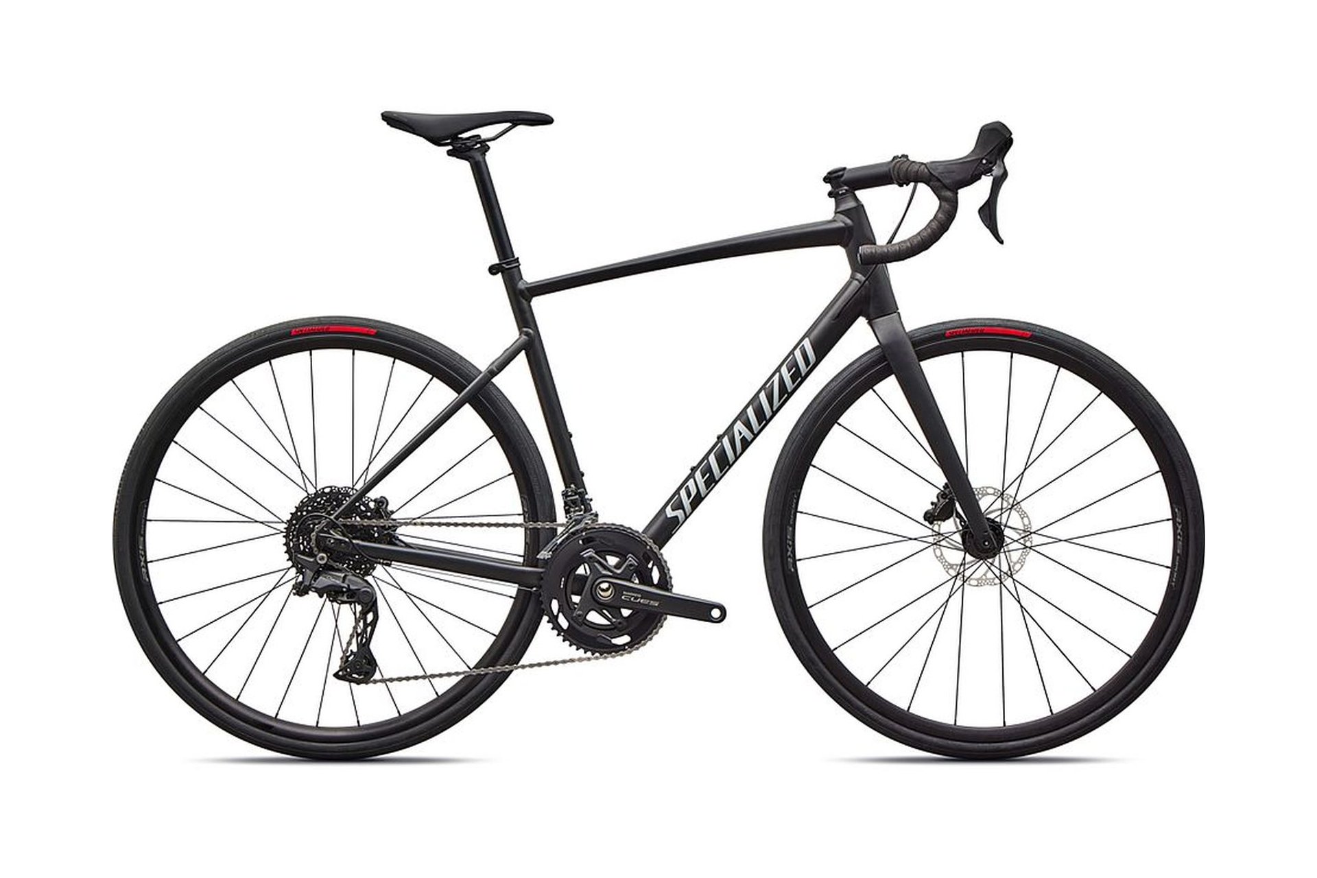 

Шоссейный велосипед Specialized Allez e5 - 28 дюймов - diamant - 2026, schwarz | obsidian/dove grey