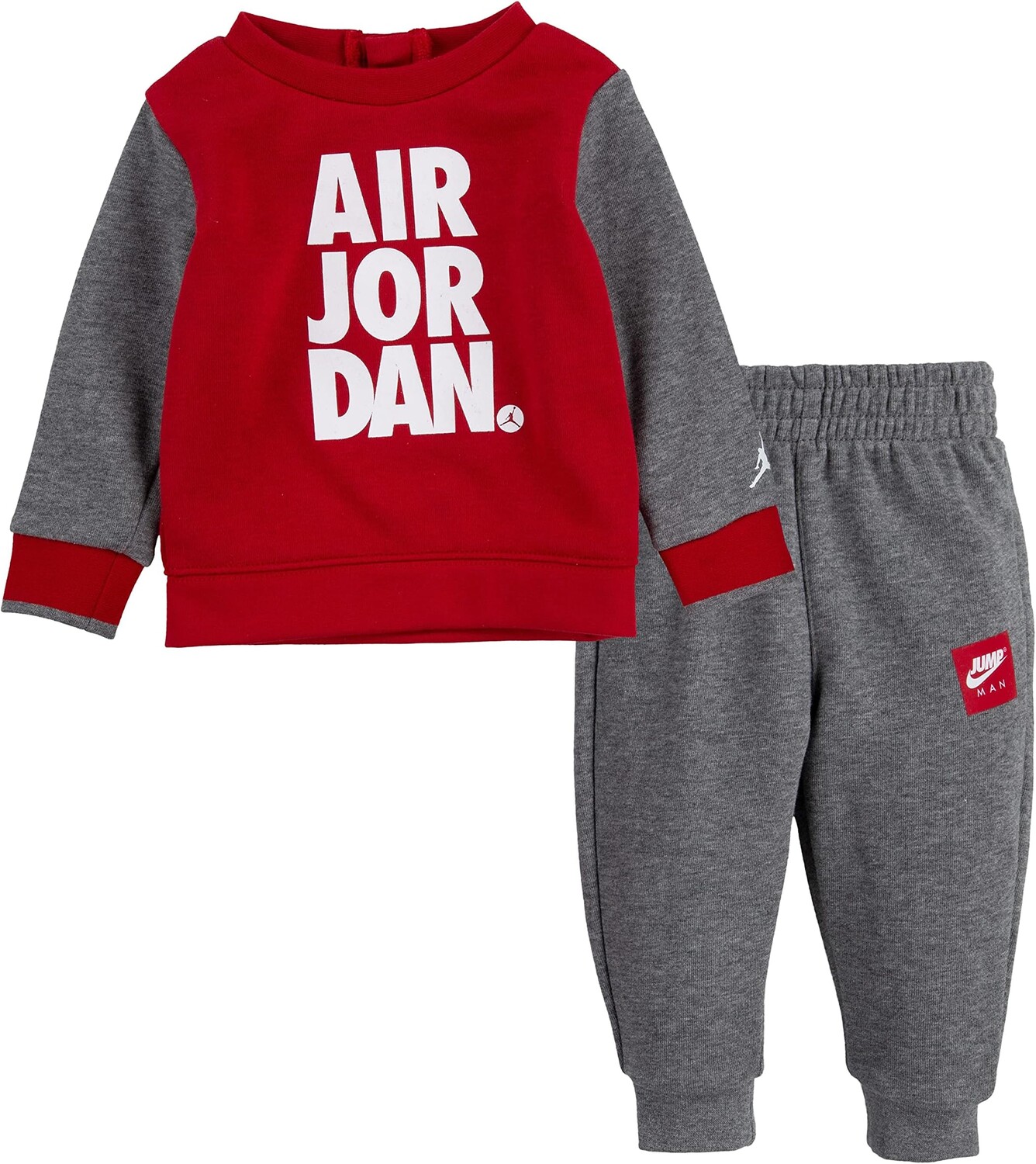 

Детский набор Jordan Jumpman FT Crew Set, цвет Carbon Heather