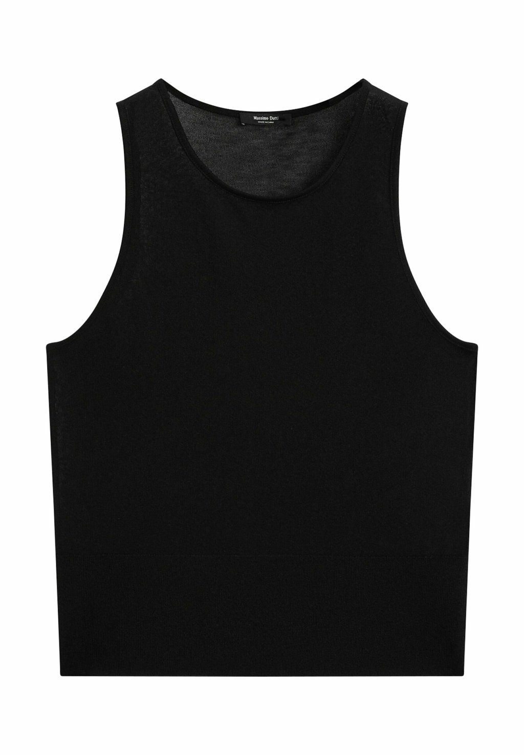 

Топ Massimo Dutti, черный