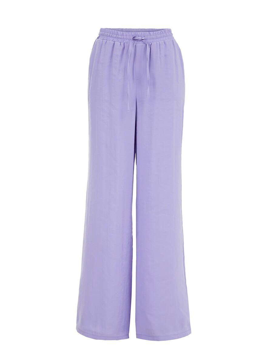 

Широкие брюки We Fashion, фиолетовый