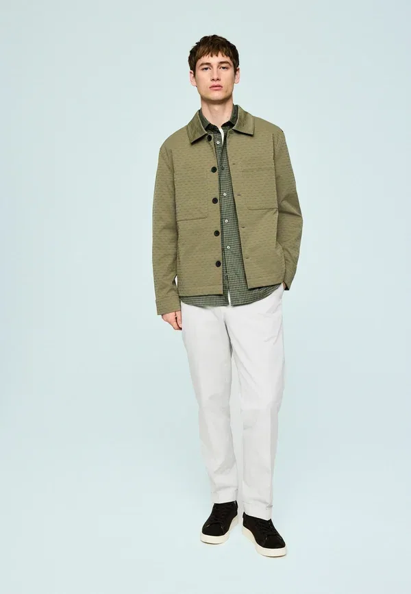 Куртка Regular Fit Textured Smart Technical Summer Next, цвет шалфейно-зеленый — фото 4