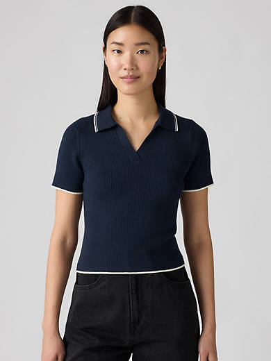 

Свитер поло Faith Levi's, цвет Navy Blazer - Blue
