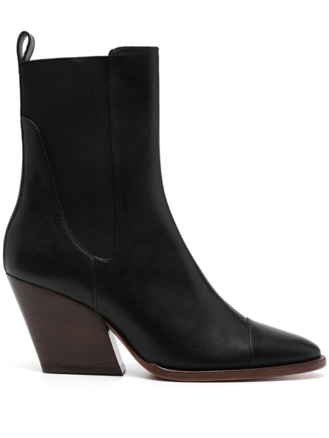 

Paul Smith 75мм кожаные сапоги, черный