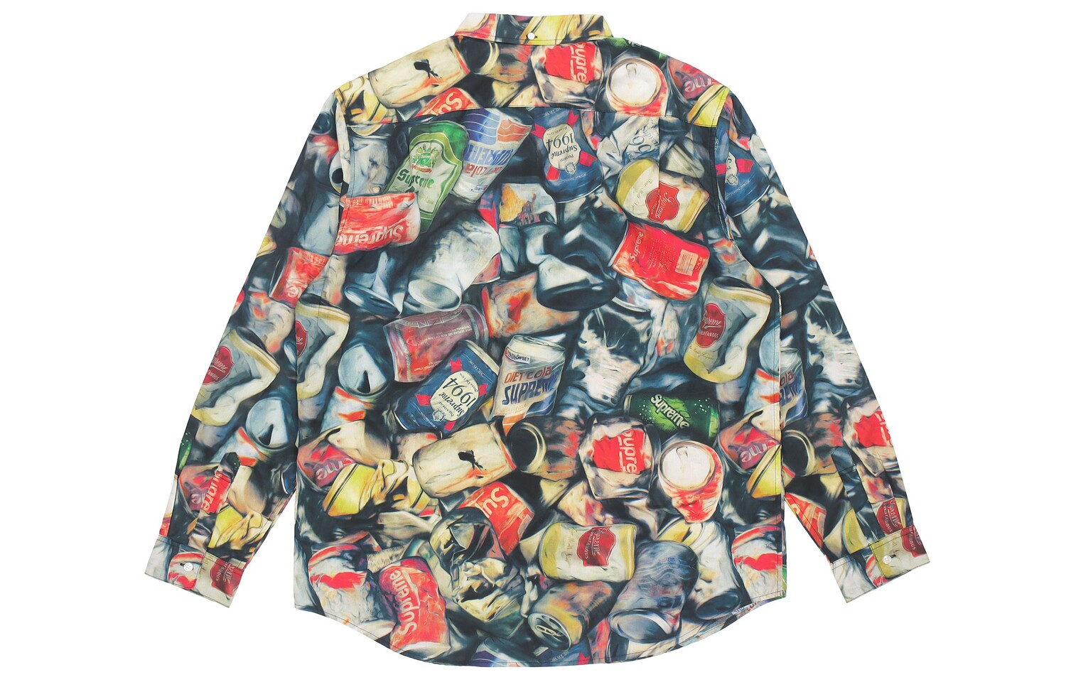 SS21 Рубашка унисекс многоцветная Supreme, цвет Multicolor — фото 2