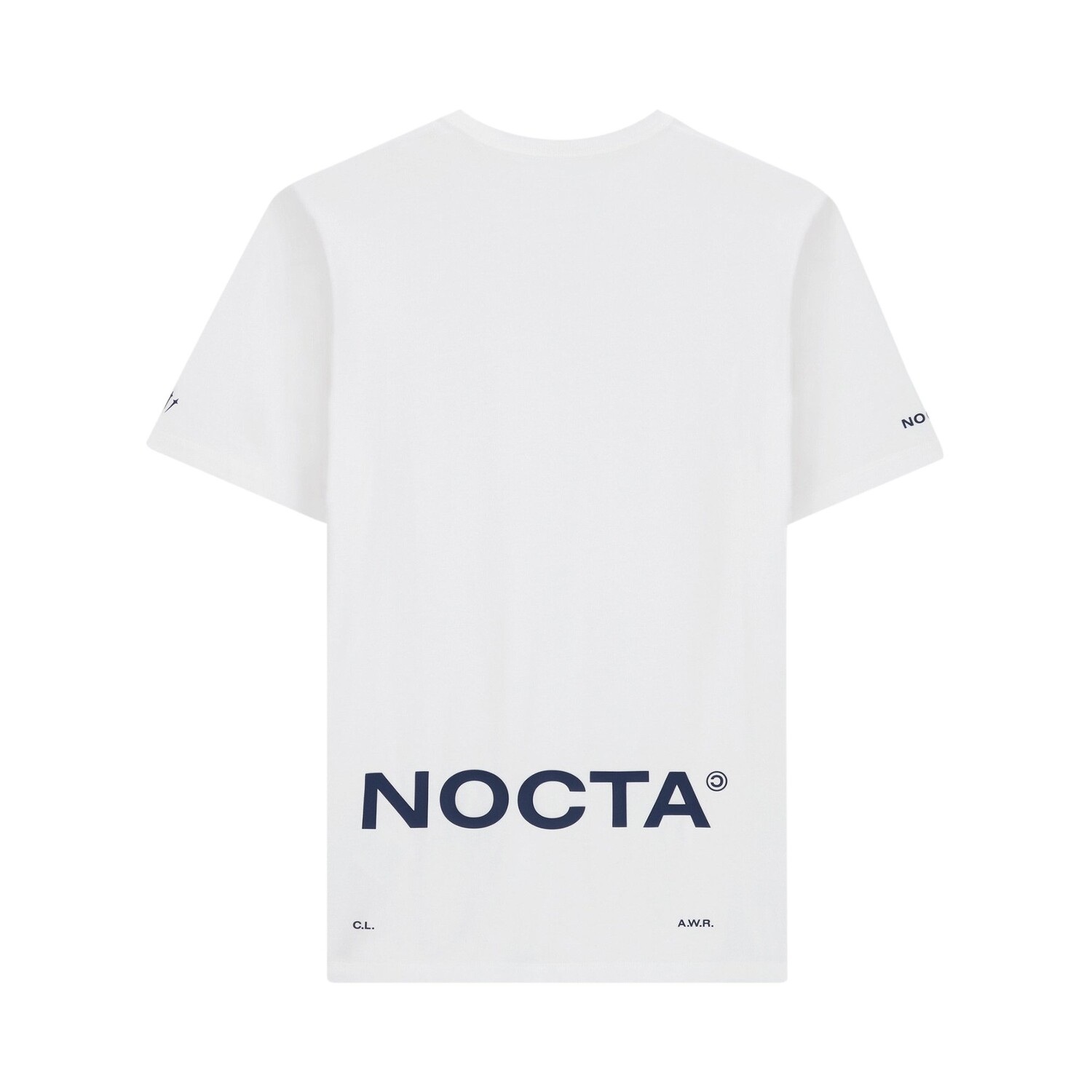 Футболка с короткими рукавами Nike x NOCTA, цвет Белый/Синий Void — фото 2