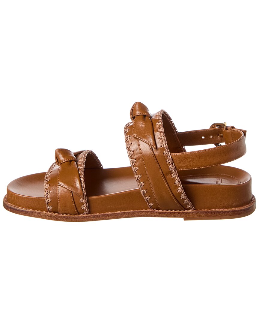 Alexandre Birman Regina Sport Leather Sandal, коричневый — фото 2