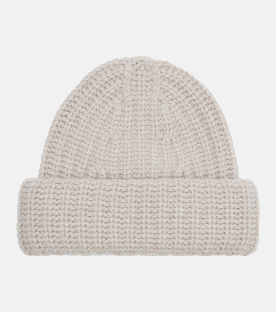 

Кашемировая шапочка Beatris в рубчик Lisa Yang, песочный