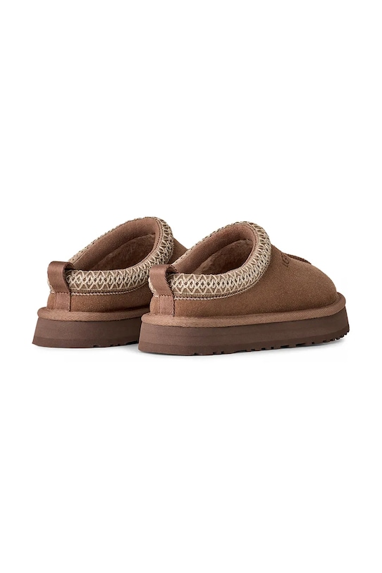 Детские замшевые тапочки K TAZZ Ugg, коричневый — фото 3