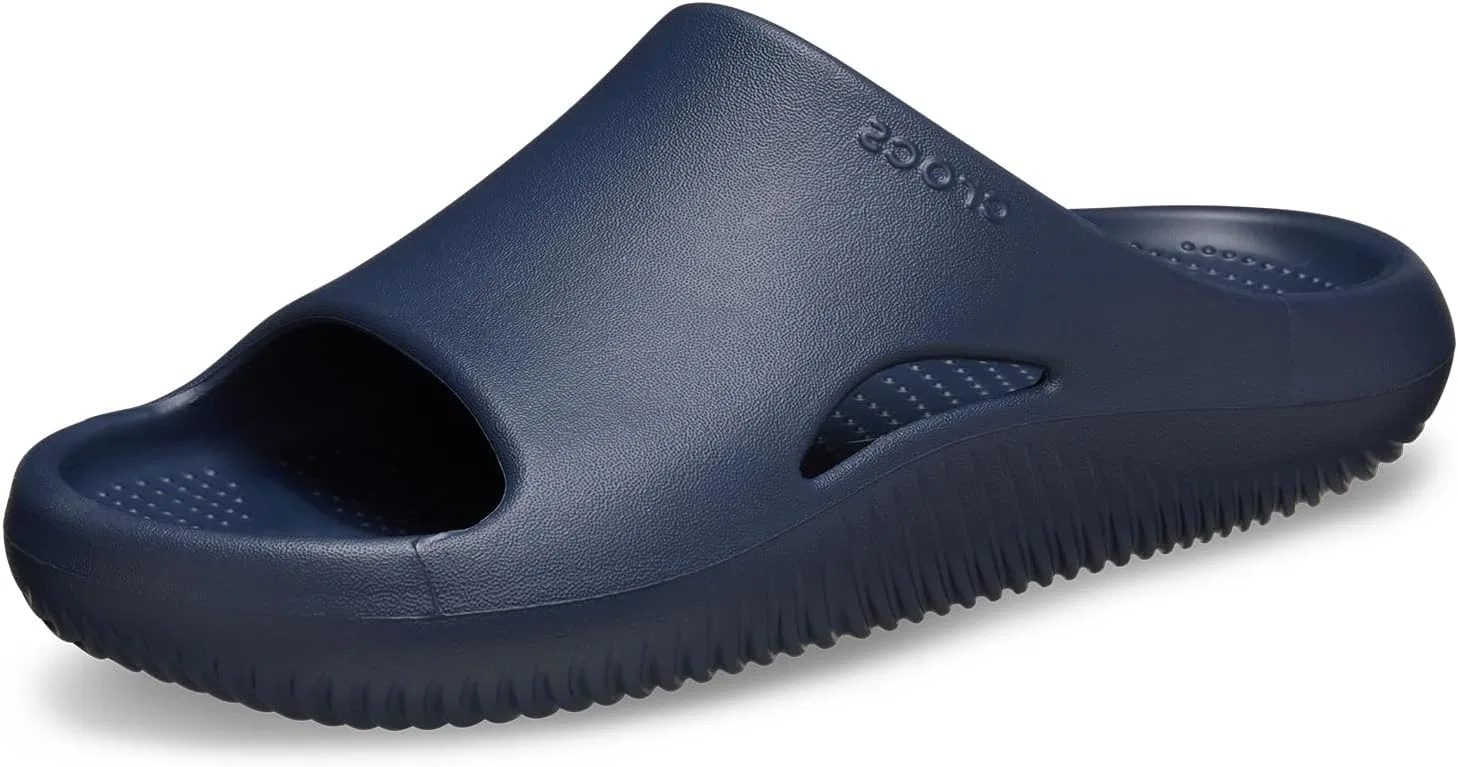 Сандалии Crocs Unisex Adult Mellow Recovery Slides Slide Sandals, 2-Navy