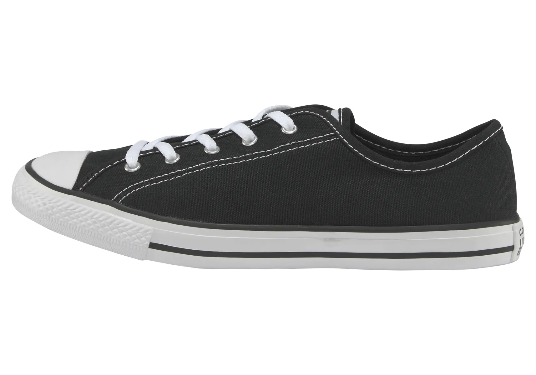Кроссовки Converse "Chuck Taylor All Star Dainty GS Basic Canvas Ox", белый — фото 2