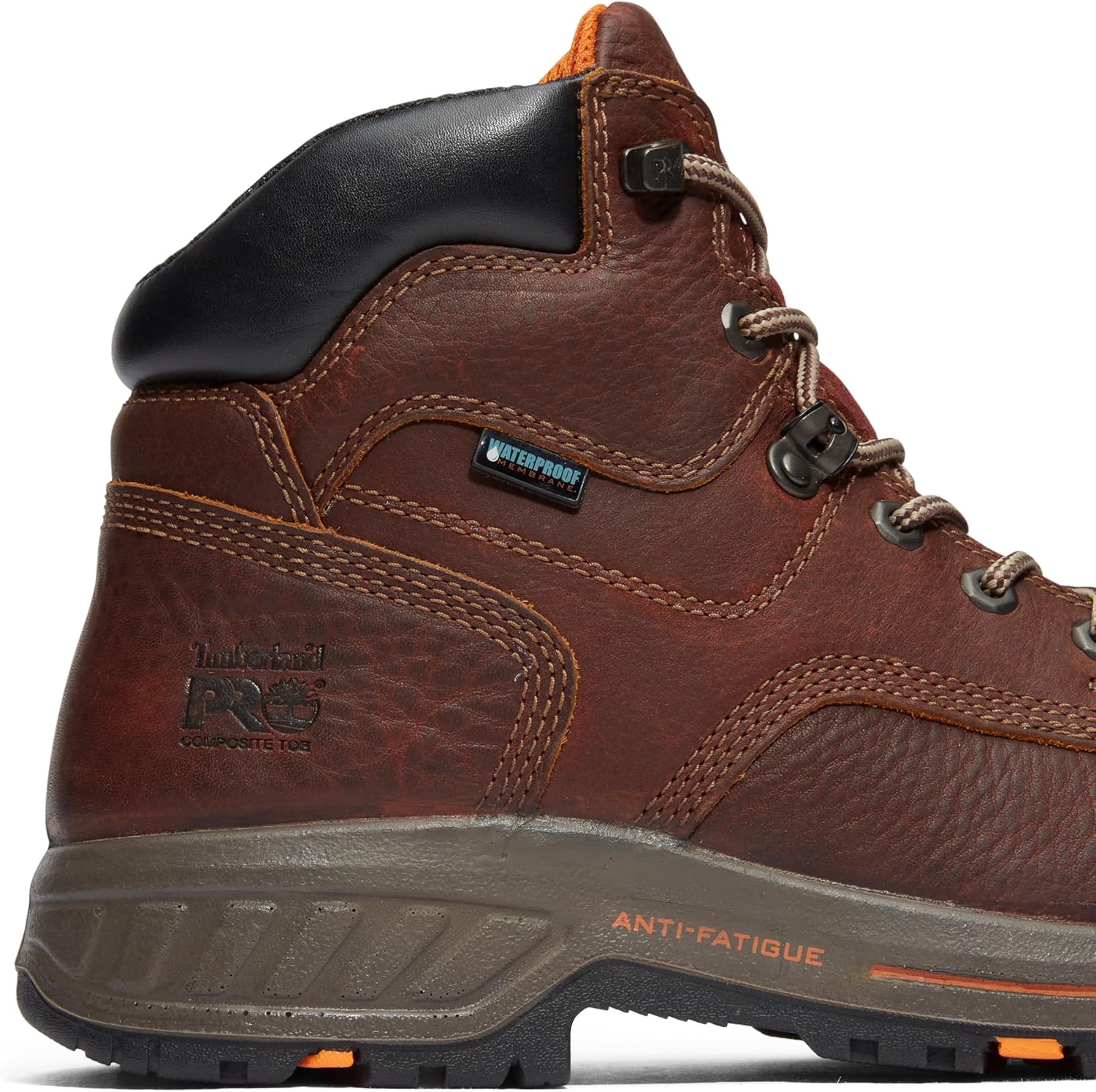 Timberland PRO мужские, Helix HD 6 дюймов рабочие ботинки, Tempest Brown-2024 New — фото 3