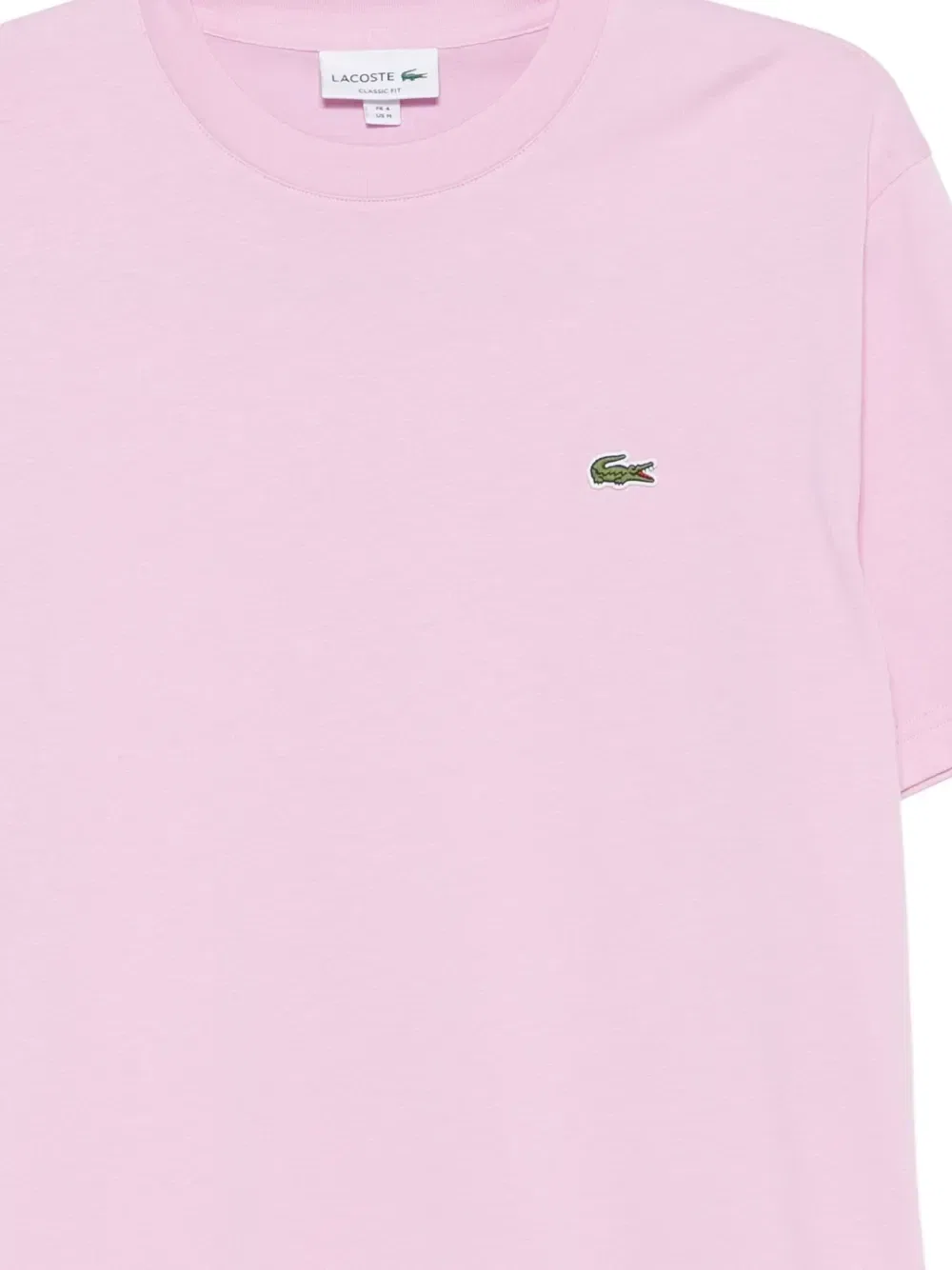 Футболка классического кроя Lacoste, розовый — фото 3