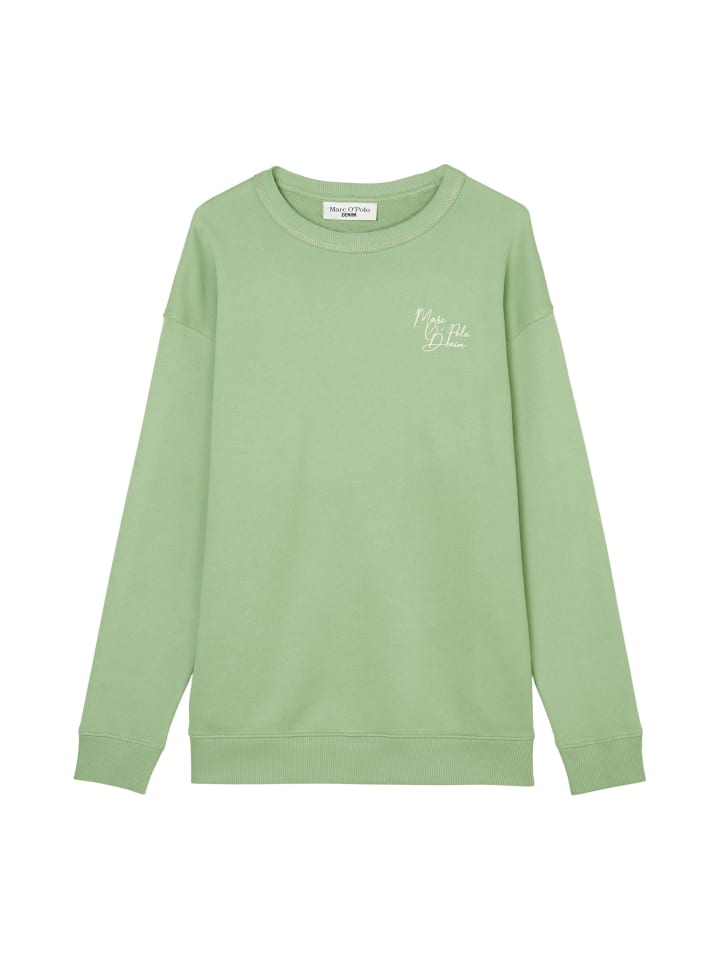 

Толстовка Marc O'Polo DENIM Langes Sweatshirt relaxed, цвет Herbal Garden