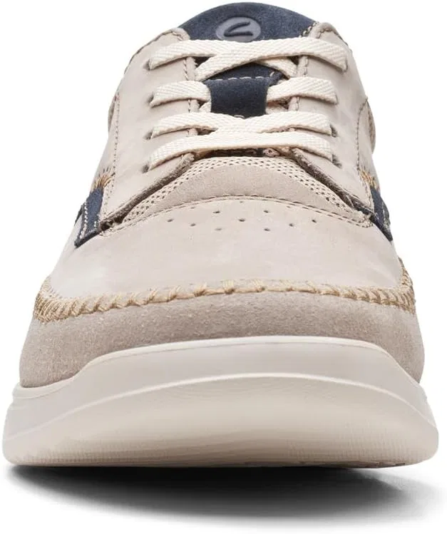Мужские кроссовки Clarks Gaskill на шнуровке, Grey Nubuck — фото 4