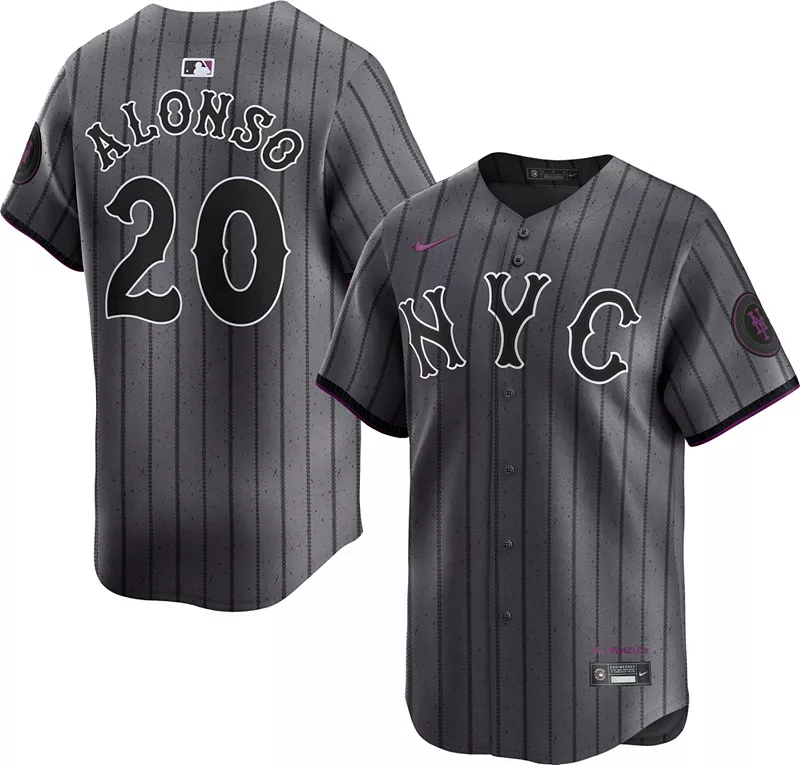 

Мужская майка Nike New York Mets 2024 City Connect Pete Alonso № 20 Limited Vapor