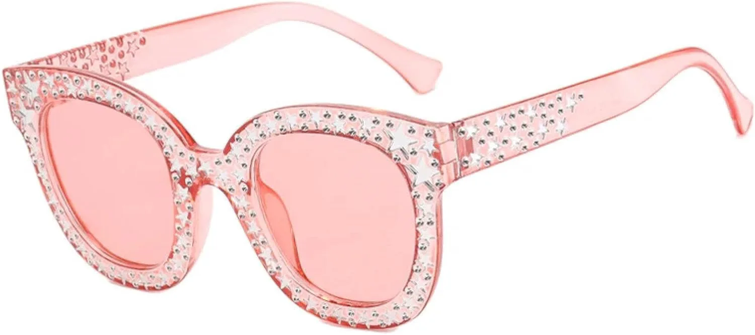 

Солнцезащитные очки с защитой от УФ-излучения UV400 | Легкая оправа | Для женщин и мужчин | Для занятий спортом на открытом воздухе и вождения DSVIGF, Pink Pink