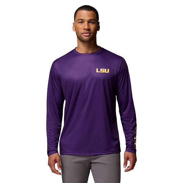 

Мужская фиолетовая футболка LSU Tigers PHG Terminal Shot с длинным рукавом Columbia