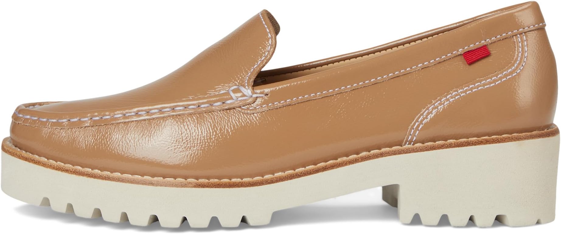Лоферы Marc Joseph New York Stanton RD, цвет Sand Svelte Patent — фото 4