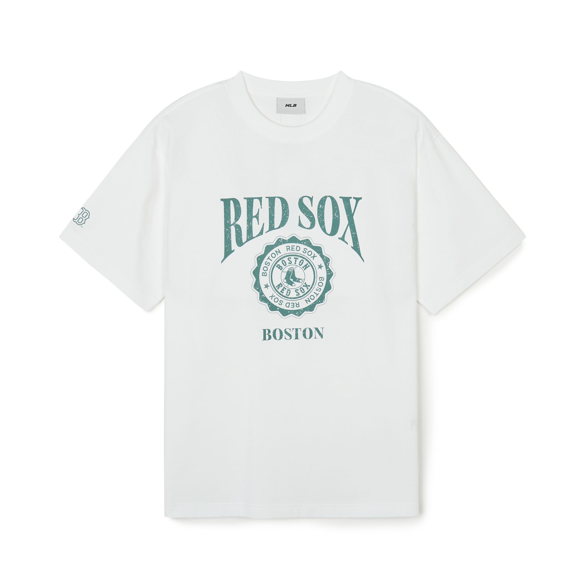 

MLB Футболка с рукавом дроп-шиплер унисекс белая