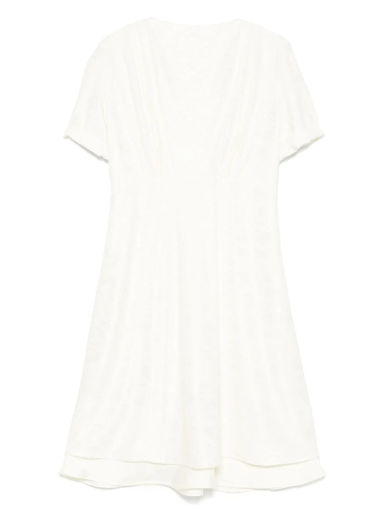 

Jil Sander жаккардовое платье с короткими рукавами, нейтральный