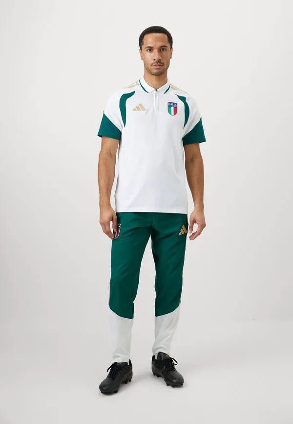Figc италия предматчевые штаны национальная сборная Adidas Performance, Collegiate Green — фото 2