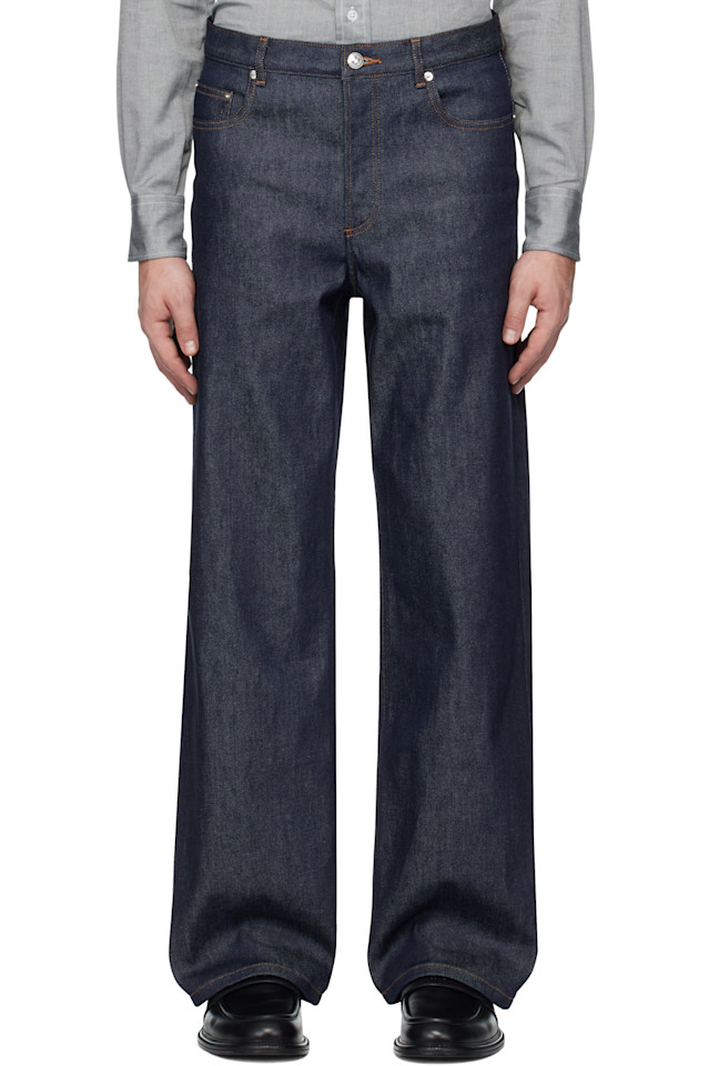 

Джинсы Aaron A.P.C., индиго