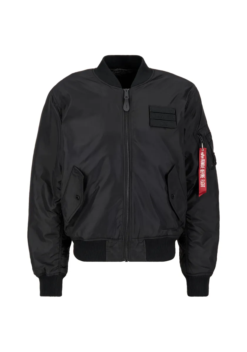 

Куртка-бомбер Alpha Industries " Alpha Industries Мужчины - Куртки-бомберы MA-1 FLC Rev", черный