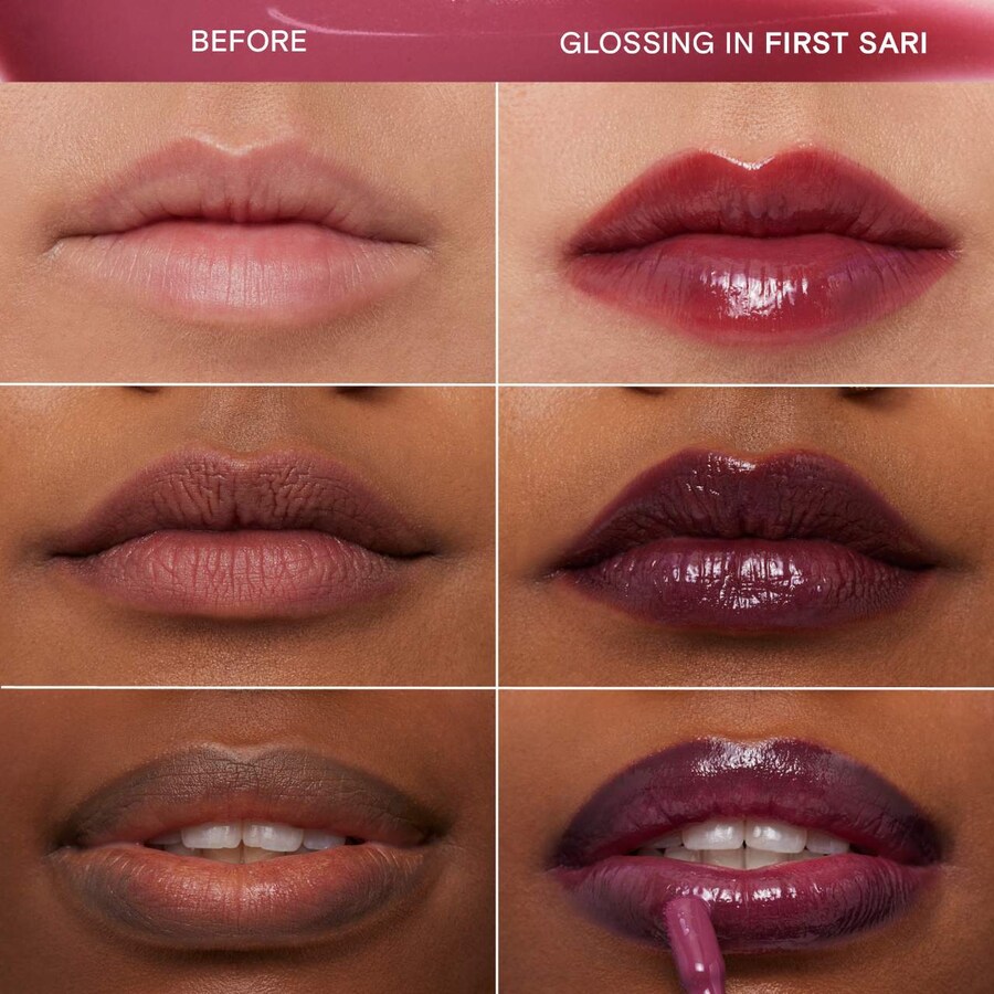 Увлажняющее масло для губ Lassi Lips, стойкий и стойкий эффект Kulfi, 0.14 oz, First Sari — фото 4