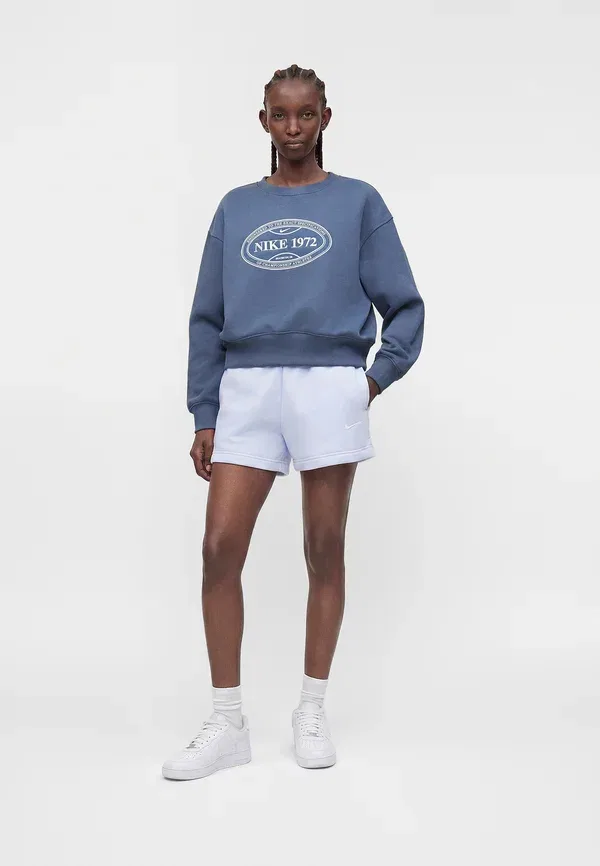 Толстовка Nike Sportswear, diffused blue/football grey, голубой/серый — фото 2