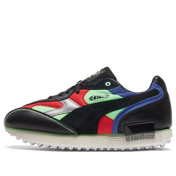 

Кроссовки future rider king trainers 'black green red' Puma, черный