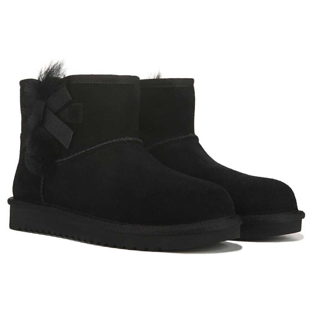 Женские ботинки Ugg Victoria Koolaburra короткие зимние, черный