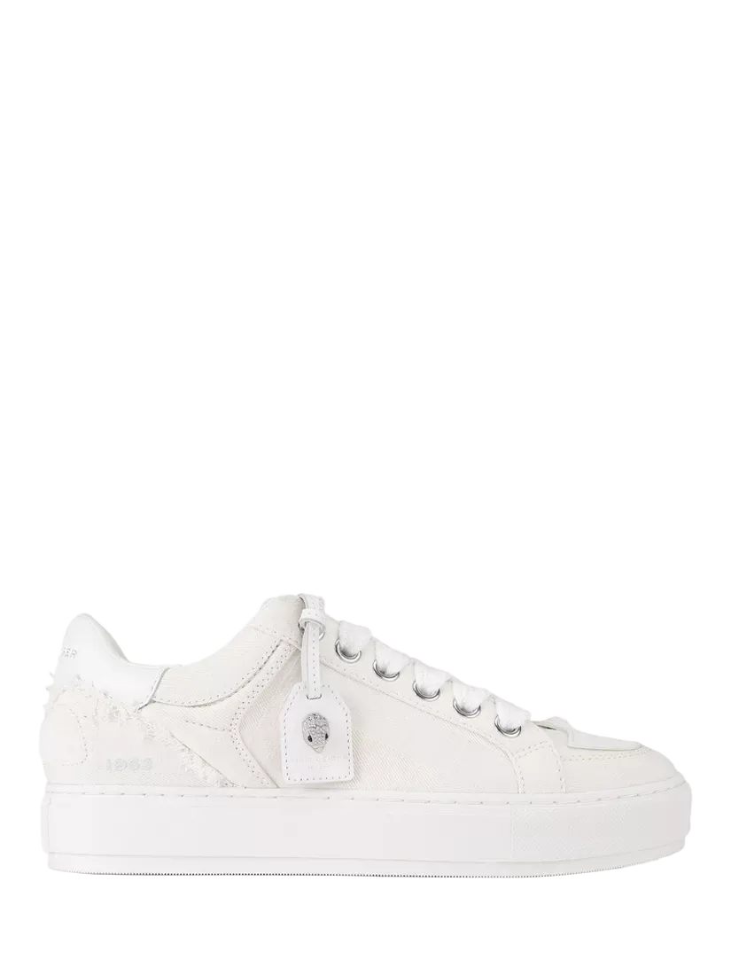 Кроссовки Southbank Tag Canvas, белые Kurt Geiger London