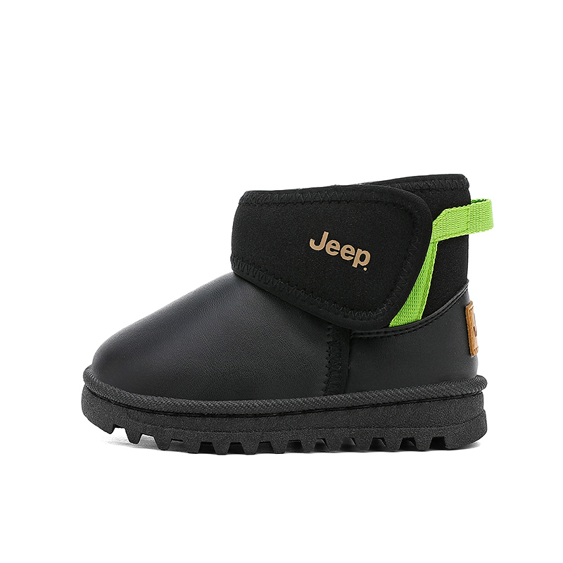 Классическая коллекция Snow Boots на высоком голенище из искусственной кожи и текстиля, с противоскользящей подошвой, легкие, с утеплением и амортизацией Jeep, camel — фото 3