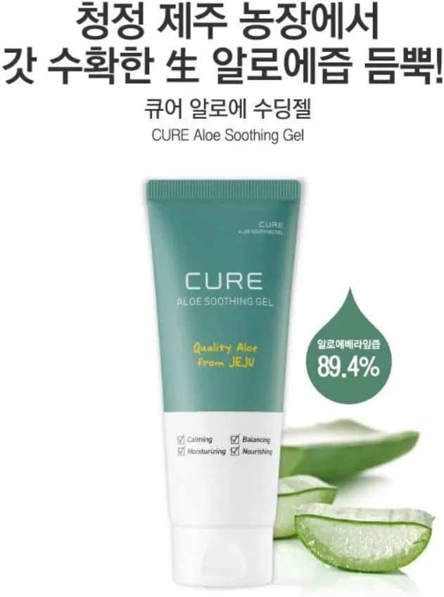 Гель для умывания Common — Гель успокаивающий Kim John Mun Aloe Cure Aloe Soothing Gel Renewal, 150 мл