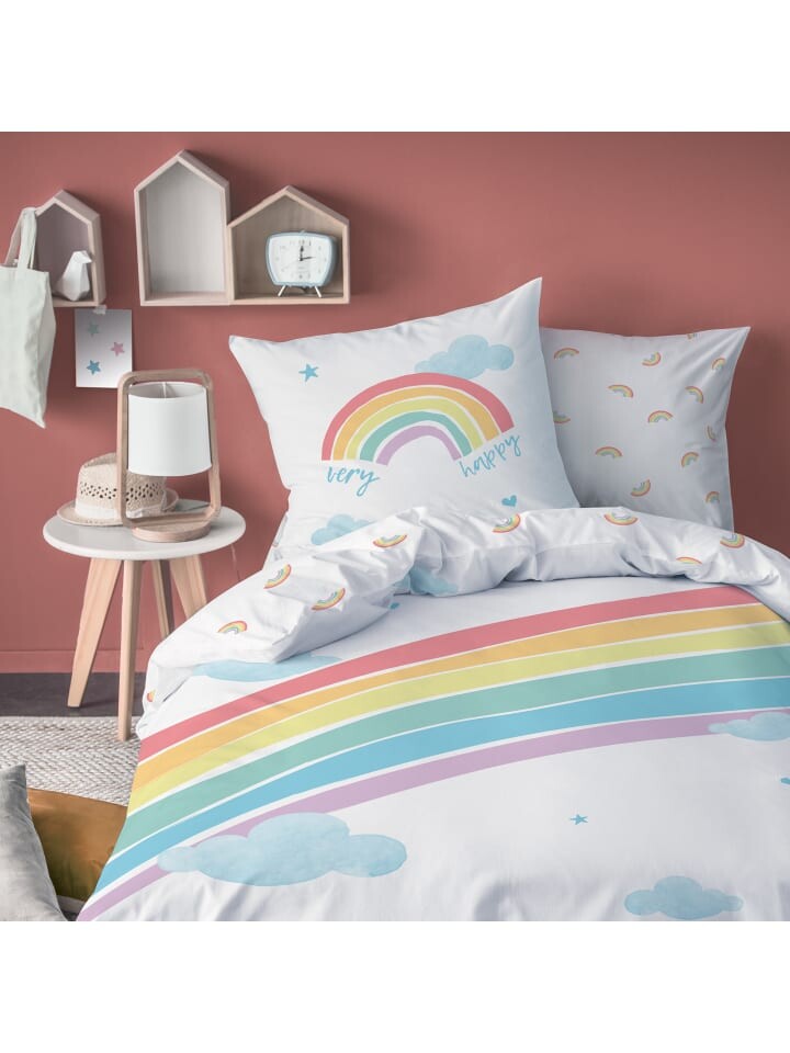 

Постельное белье Matt & Rose Set Regenbogen, белый